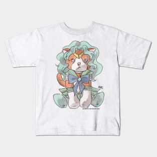 Harlock the Cat Cosplay: Sailor Neptune Kids T-Shirt